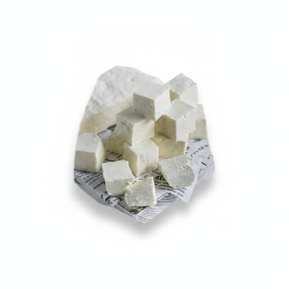 Fresh Paneer Cubes - 1 kg - One pack of fresh Paneer cubes