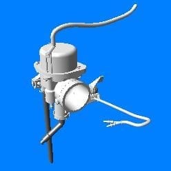 Hero Genuine Carburettor Assembly – Smooth Fuel-Air Mixing for Splendor Pro - 16100KWH961S