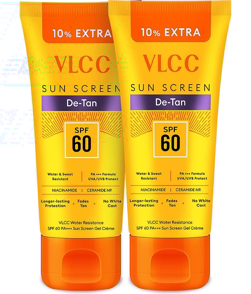 VLCC SPF 60 Sunscreen Cream For All Skin Type ( Pack of 2 )