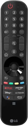 LG Magic Remote w/Magic Tap For TV (NFC) MR22GN, 2022 For Television, Black