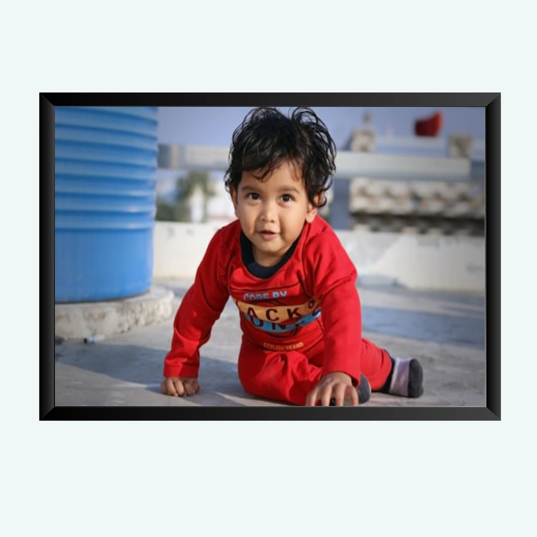Nokkes Cute Baby Childern Photo Frame 8X12 Inch Size Photo Frame Photo Home Office_ndka21