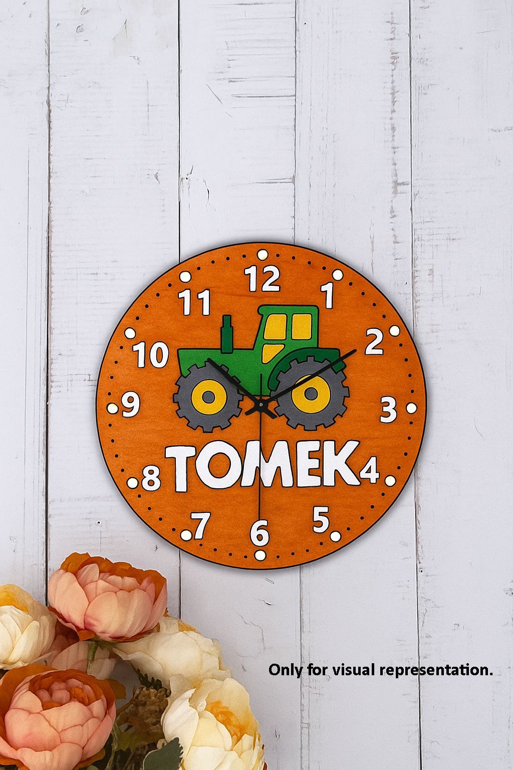Dbeautify's DIY MDF Tractor Wall Clock