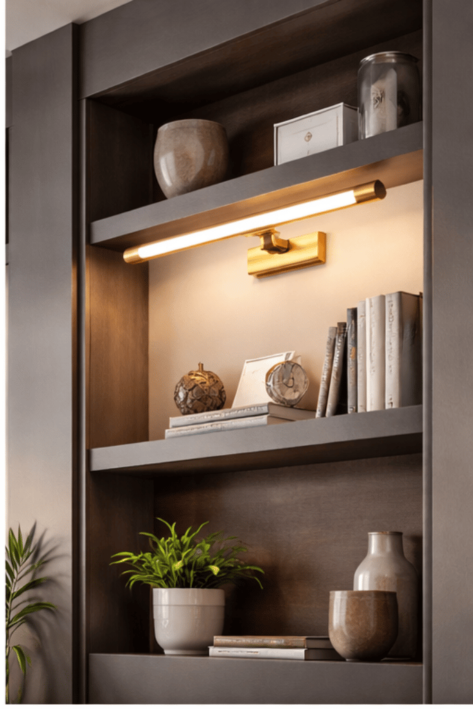SPARKWORLD LED Picture Light | Gold Finish | 3 Color Mode (Warm / Natural / Cool White) | Adjustable Wall Light for Painting, Mirror & Bedroom | Colour: LX467WL|12W|GD