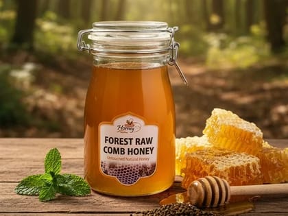 Forest Raw Comb Honey
