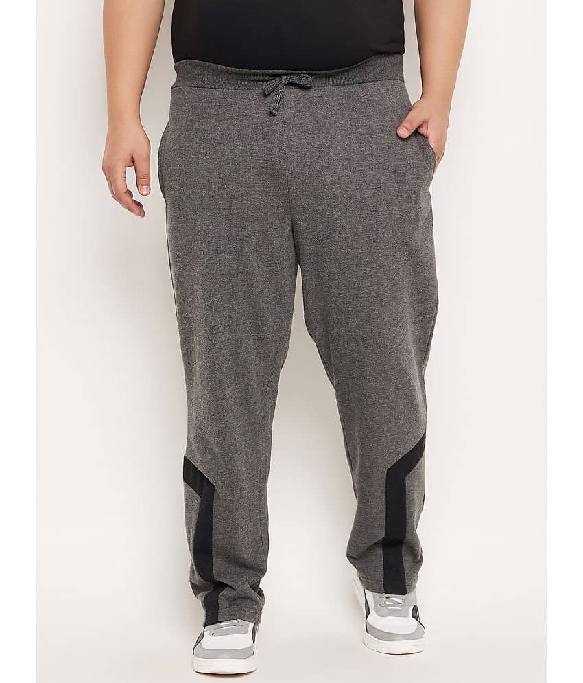 AUSTIVO Grey Cotton Blend Men's Trackpants ( Pack of 1 )