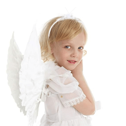 Angel White Wings for Kids