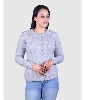 Ogarti Acrylic Grey Pullovers