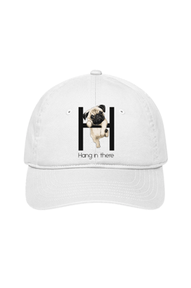 Hang In There Pug Cap (2 Colours)