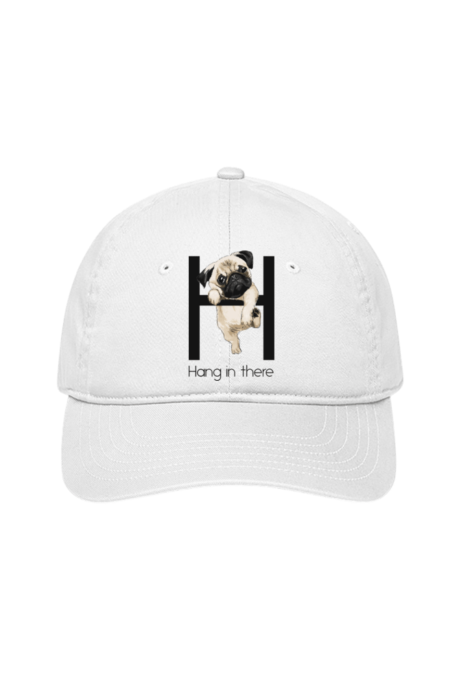 Hang In There Pug Cap (2 Colours)