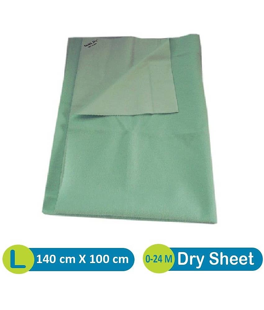 Quick Dry Plain Waterproof sheet Large Seagreen Rubber Sheet baby bed cover