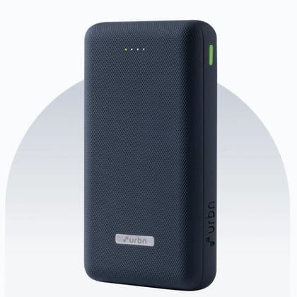Urbn UPR205-4 (45W) 20000 mAh Ultra Compact QC+PD Power Bank Black