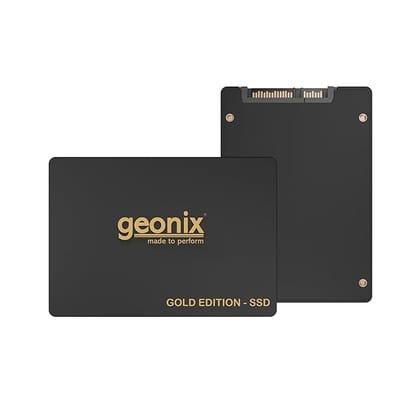 GEONIX SATA 2.5 256GB Internal Solid State Drive6Gb/s | Fast Performance | Read/Write Speed Upto - 570/500 MB/s | Quad Channel Controller Compatible with PC and Laptop | 5 Years Warranty.