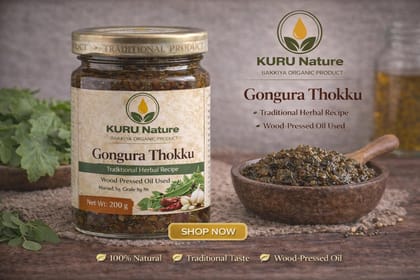 Gongura (Pulichakeerai) Thokku