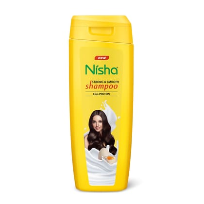 Nisha Egg Protein Shampoo for Strong & Smooth Hair 340ml