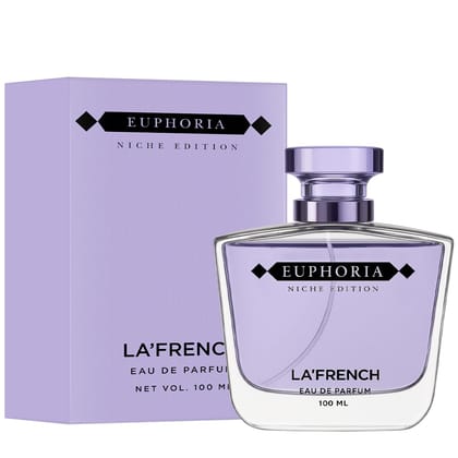 Euphoria Perfume for Men & Women 100ml | Long Lasting Sweet Floral Fruity Fragrance | Premium Unisex Eau De Parfum | Energetic & Addictive Scent