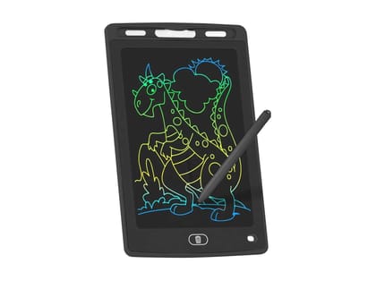 Vaku Luxos 8.5-Inch Rewritable LCD Writing Tablet Digital Slate Pad - Black