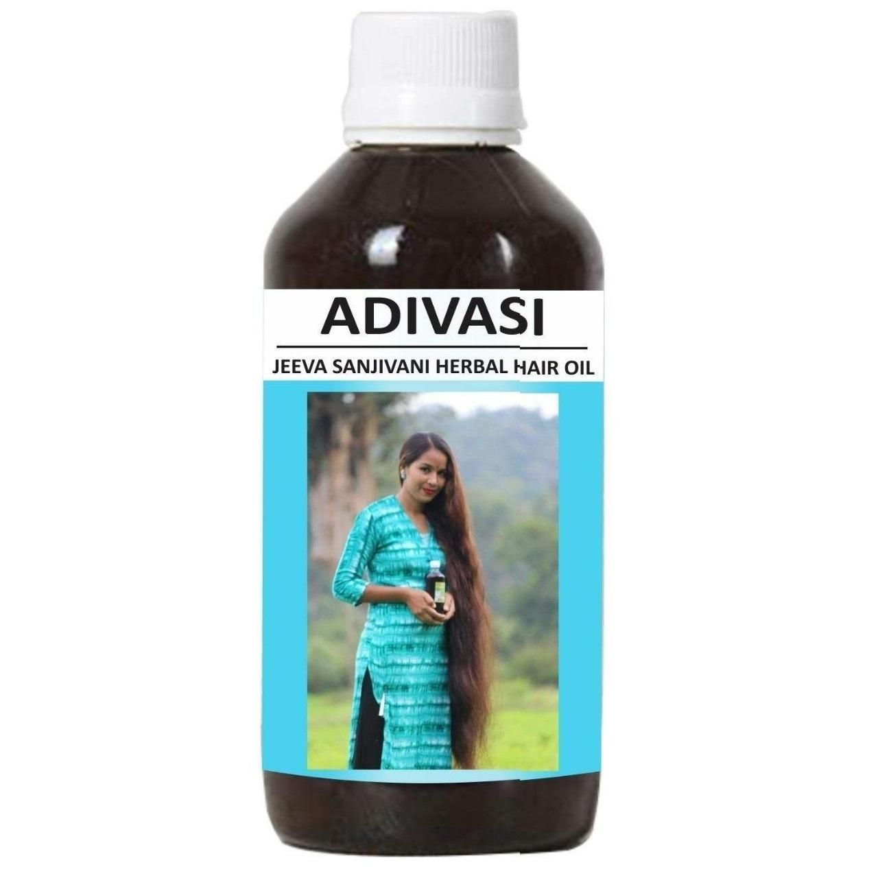 Adivasi Jeeva Sanjivani Herbal Hair Oil - Natural Hair Care