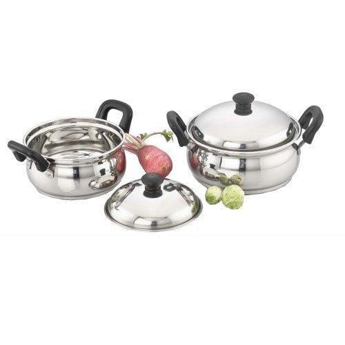 Ultima IB Stainless Steel 4 pcs Cook n serve Pot