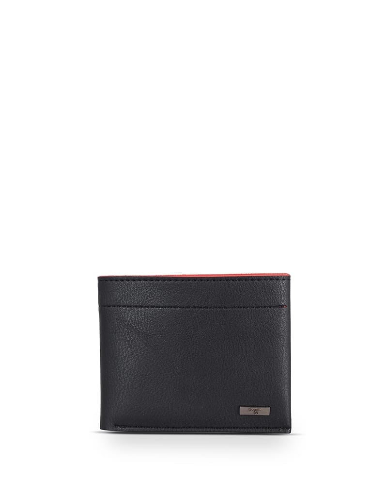 MIC Y G Z WALLETS 2 FOLD S BLACK-RED