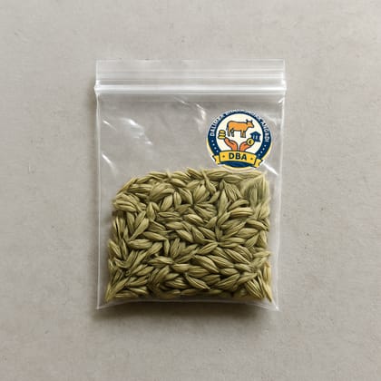 Dalimba Bharasagar Angadi's saunf (fennel seeds)