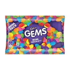 Cadbury Gems Duo Pack 23.7g Cadbury Gems Duo Pack 23.7g