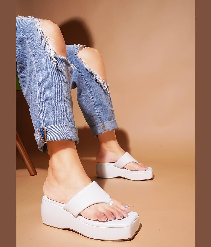 JM Looks Green Women's Slip On Heels
