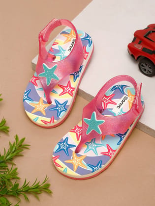 Premium StarFish Candy Flip-flops - Pink (Girls)