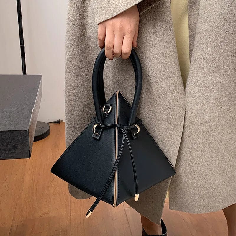 New Designer Bags Famous Brand Triangle Shape Chain Bucket Cross Body Bucket Hand Bags Women Handbags