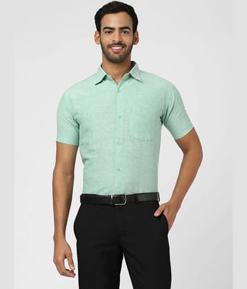 DESHBANDHU DBK - Green Cotton Regular Fit Men's Casual Shirt (Pack of 1 )