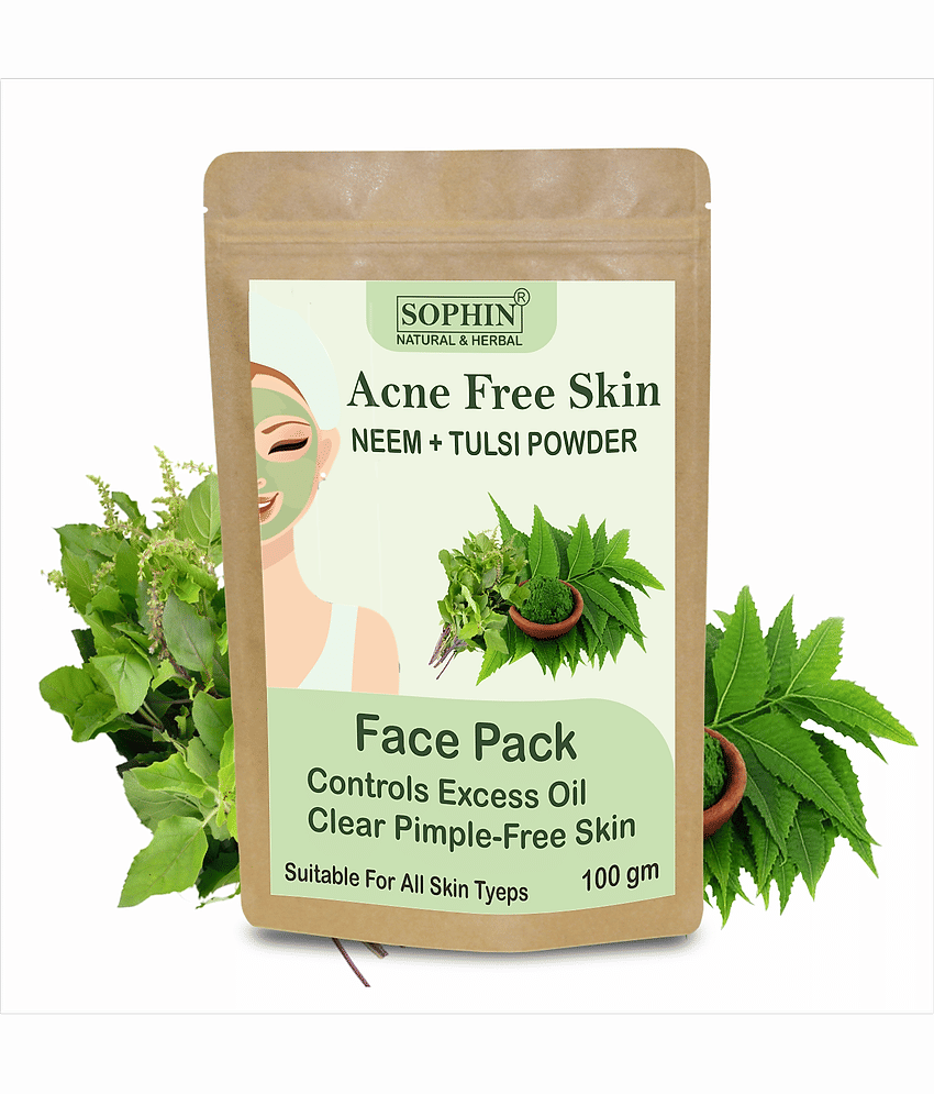 SOPHIN - Oil Removal Face Pack for All Skin Type ( Pack of 1 )