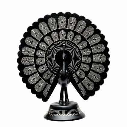 Bidri Work  Phank Peacock  (1SMTDCOKA07917)