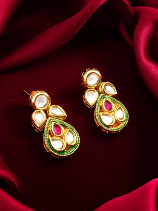 Morison Golden Infinity Earrings Endless Love and Beauty
