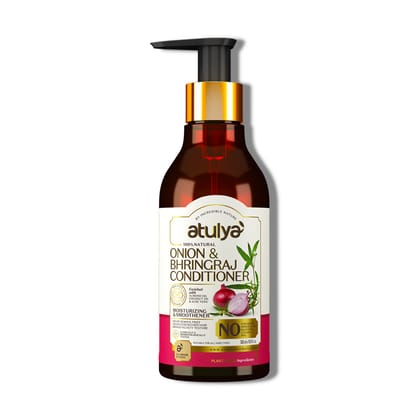 Atulya Onion & Bhringraj Hair Conditioner | Hair Smoothener - 300ml