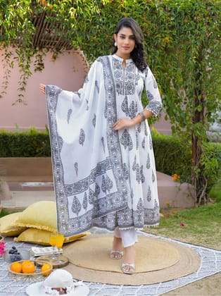 Women Designer Kurta Set with Dupatta | Classic Ethnic Wear for Festive & Party Looks