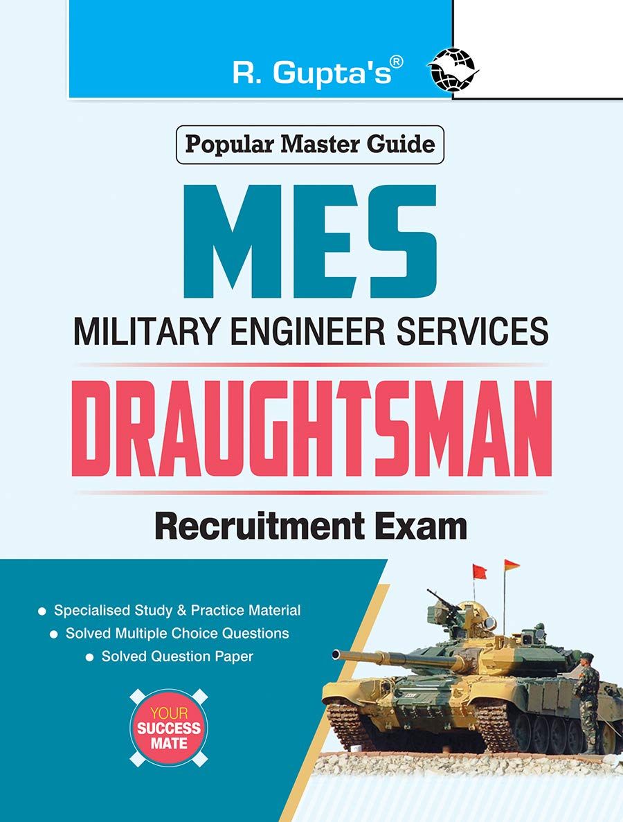 Military Engineering Services (MES): Draughtsman Recruitment Exam Guide [Paperback] [Nov 20, 2023] RPH Editorial Board