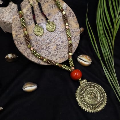 Tribal Jewellery Necklace With Earrings Tribal Jewellery Necklace With Earrings
