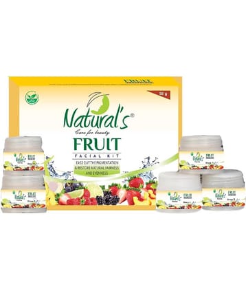 Natural's Less Than 3 Times Use Facial Kit For All Skin Type Fruit 50 ( Pack of 1 )