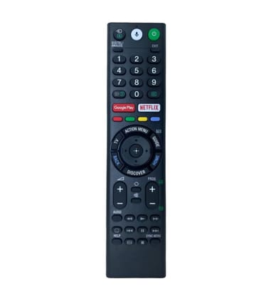 Smart TV Remote No. 1136 Compatible-Replacement for Sony 4K Smart LED UHD OLED QLED Android Bravia Remote Control (Black)