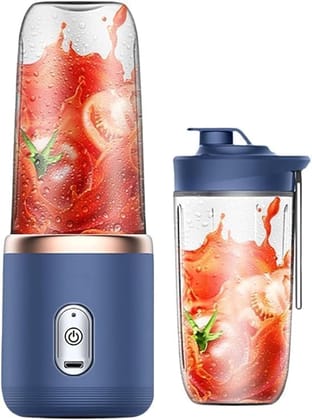Portable Blender For Smoothie And Juices : Powerful 40 Watts Juicer Blender that Can Crush Ice too | Juicers Machine With 1800 Mah Rechargeable Battery-Smoothie Blenders With Built In 400 ML (Multi Colour)