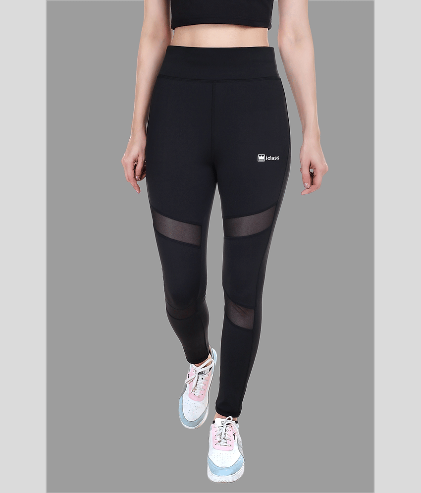 IDASS - Lycra Slim Fit Black Women's Jeggings ( Pack of 1 )