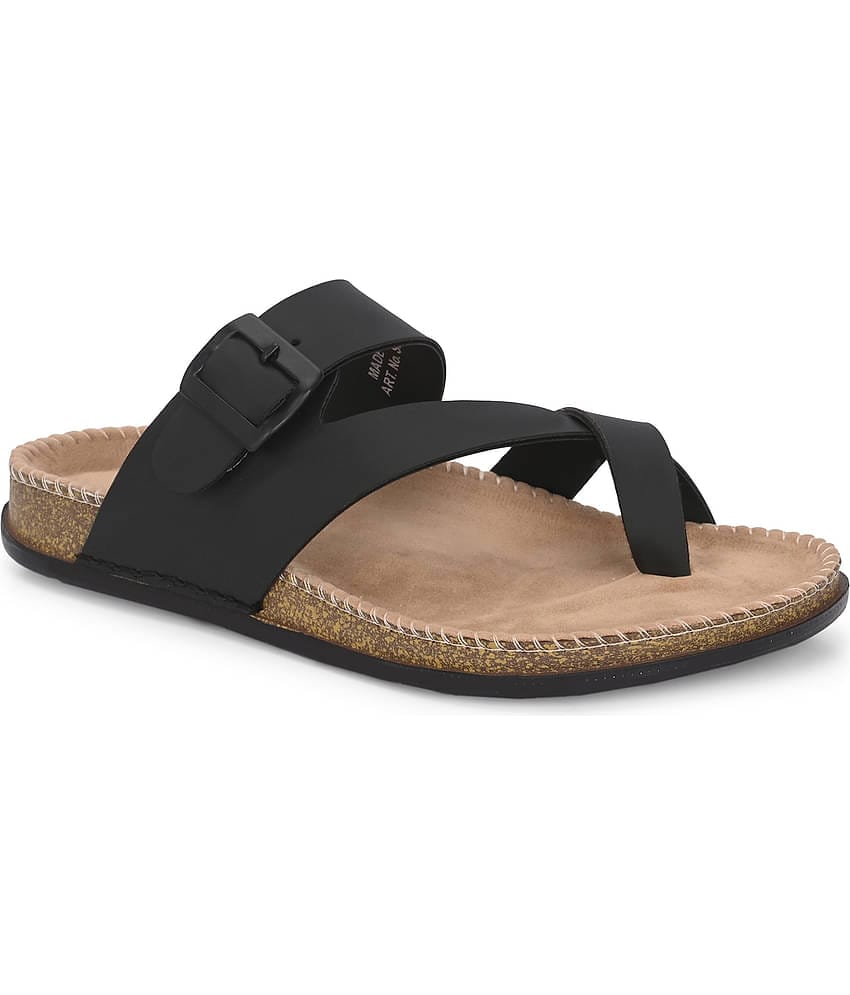 Leeport Black Men's Daily Slipper