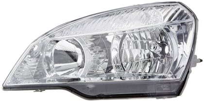 UNO Minda HL-55008AW Head Light Assembly with Wire & White Lens - Left for Tata Indigo CS