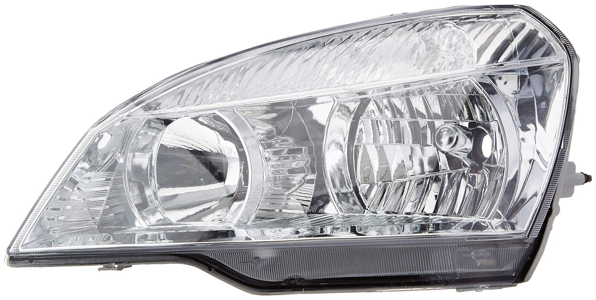 UNO Minda HL-55008AW Head Light Assembly with Wire & White Lens - Left for Tata Indigo CS