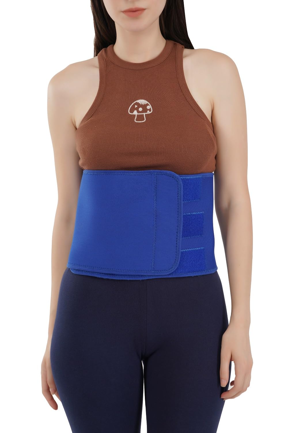 EZYFIT Neoprene 9 inch Tummy Trimmer Belt, Tummy Reduction Compression & Support to Abdominal Belt for Post Pregnancy Support, Weak Abdominal & Toning Muscles, Tummy Trimmer for Men & Women