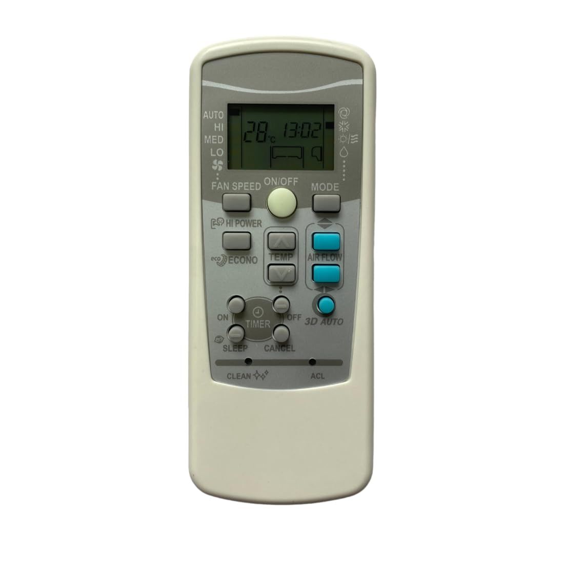 Upix Compatible Mitsubishi AC Remote No. 25 | 3D Auto | No Backlight | Exactly Same Remote Will Only Work Upix Compatible Mitsubishi AC Remote No. 25 | 3D Auto | No Backlight | Exactly Same Remote Will Only Work - White / medium