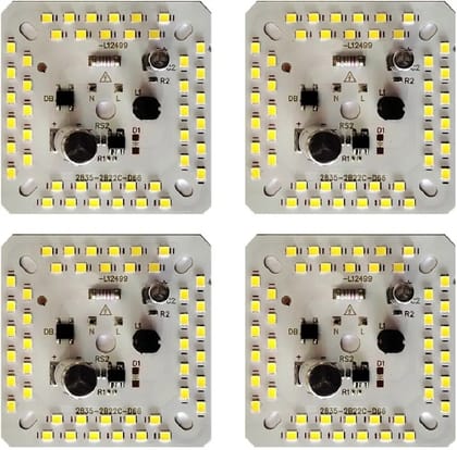 4 PCS - 50 watt White Alpha (Direct On Board) Raw Material No Need LED Driver Electronic Components