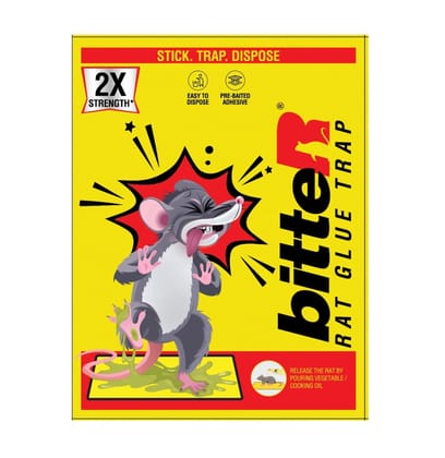 Bitter Sticky Glue Pad for Insects (Pack of 3) Bitter Sticky Glue Pad for Insects (Pack of 3)