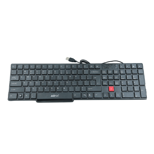 Wired USB Laptop Keyboard AD 510 (Black)
