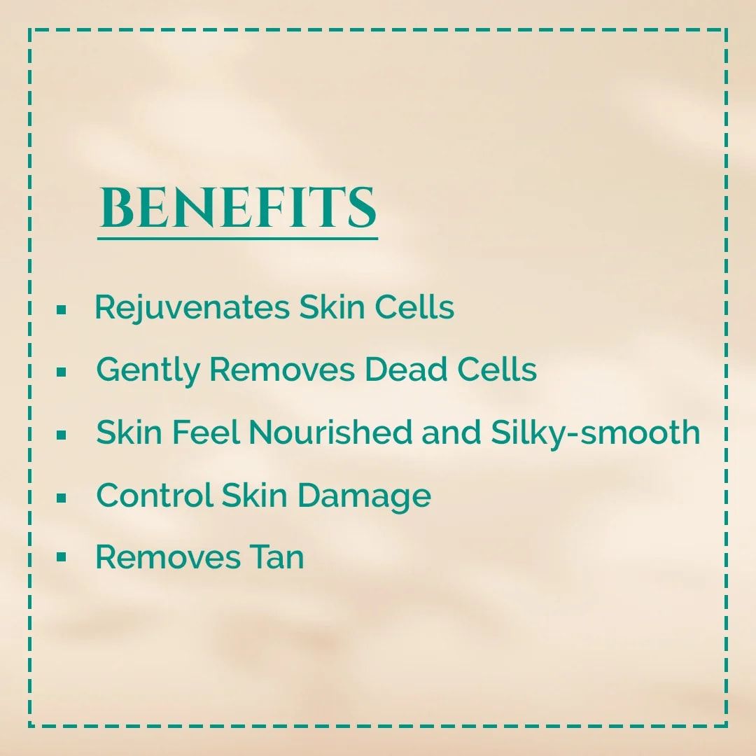 ashpveda Sandalwood and Turmeric Body Polisher