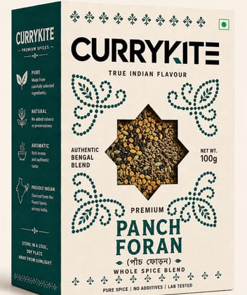 Premium Panch Phoran Whole Spice Mix 100g
